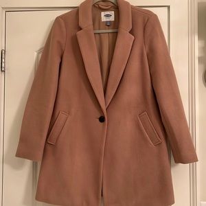 OLD NAVY coat beige sz small